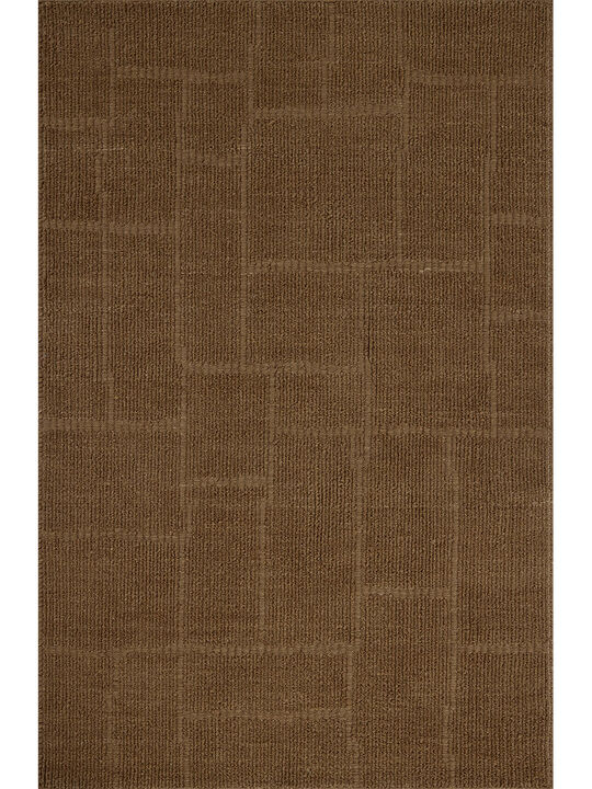Greenwich GRN01 Rust 9'6" x 13'6" Area Rug by Jeremiah Brent x Loloi
