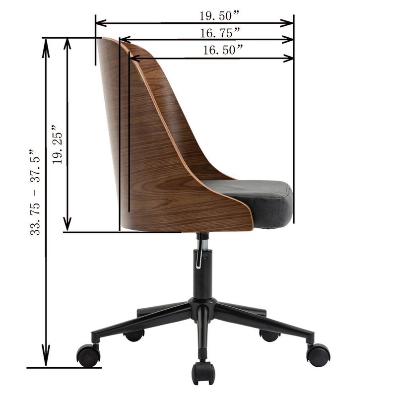American Furniture Classics OS Home and Office Model AW804 Home Office Chair image number 3