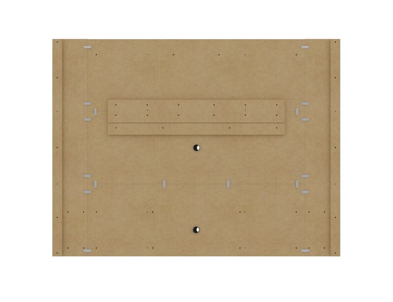 Liberty White Floating Entertainment Center