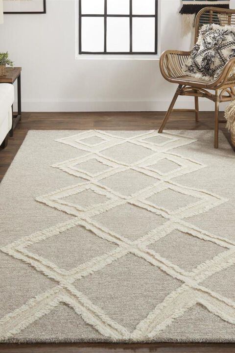 Anica 8009F Brown 9' x 12' Rug