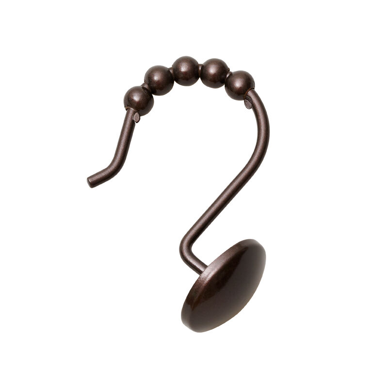 Utopia Alley Rust-Resistant Metal Shower Curtain Hooks, Smooth Glide S-Hooks with Ball End - Set of 12 image number 0