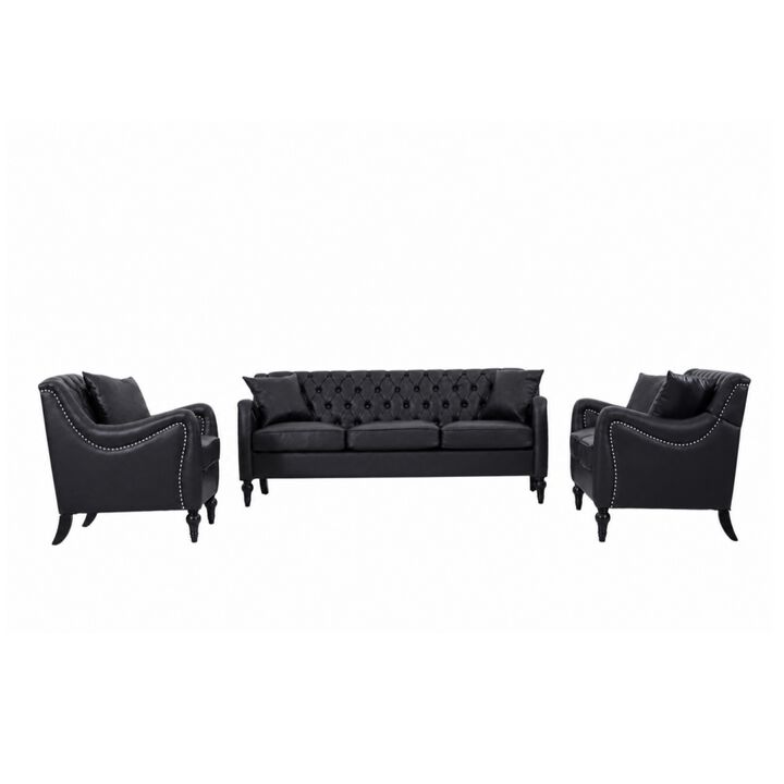 Rislot PU Leather Sofa Set