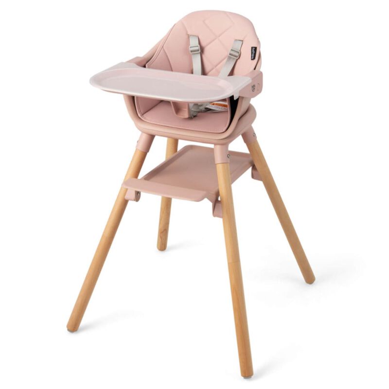Hivvago 6-in-1 Baby High Chair with Removable Dishwasher and Safe Tray