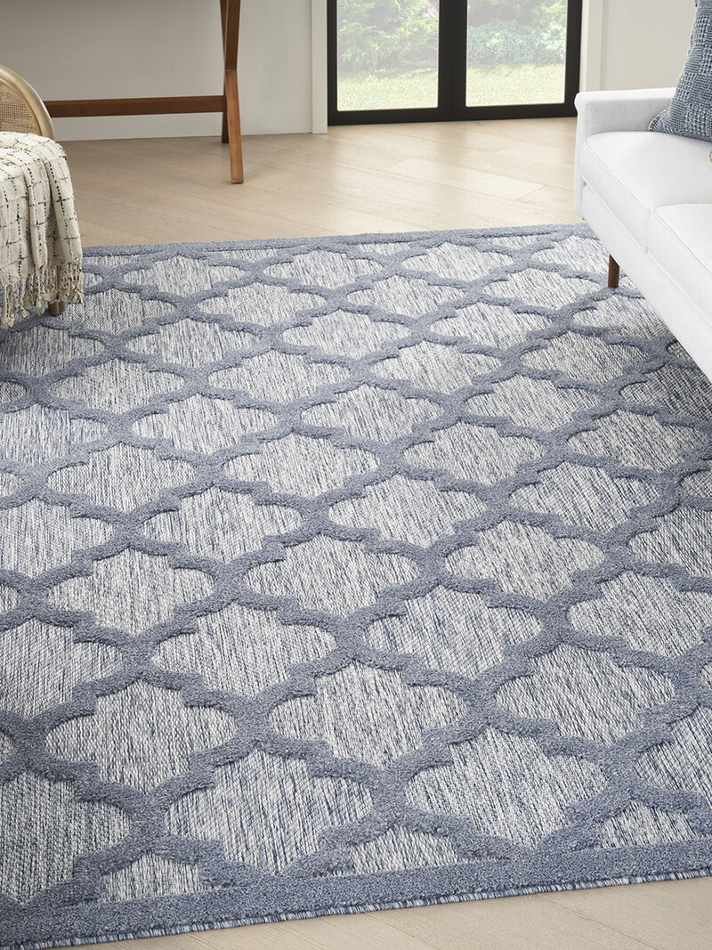 Easy Care NES01 Denim/Blue 8' x 10' Rug