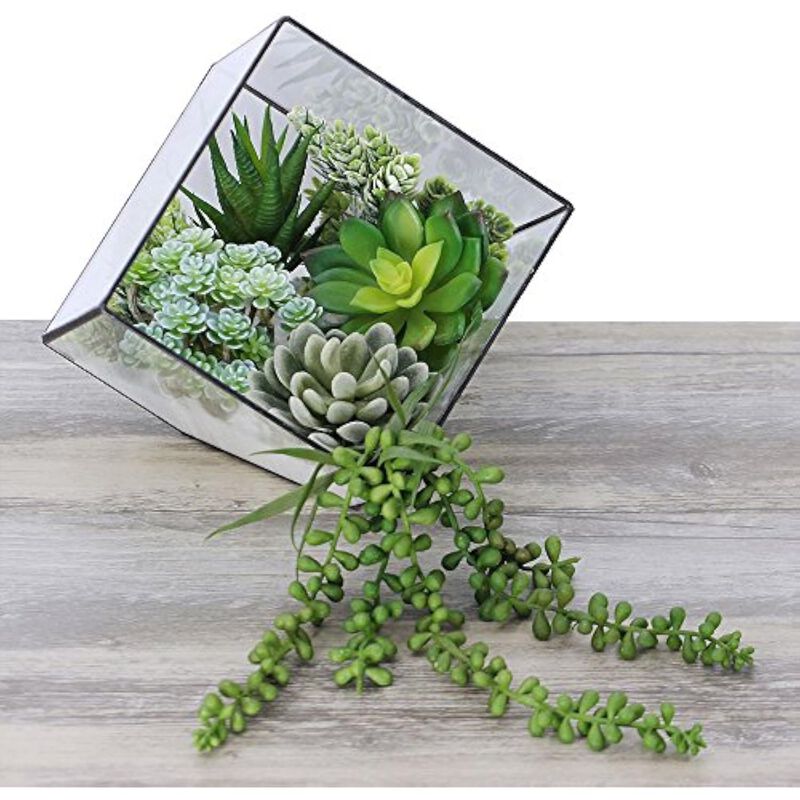 3 Piece White Artificial Eucalyptus Flower Stems Long Stem Vase Filler image number 3