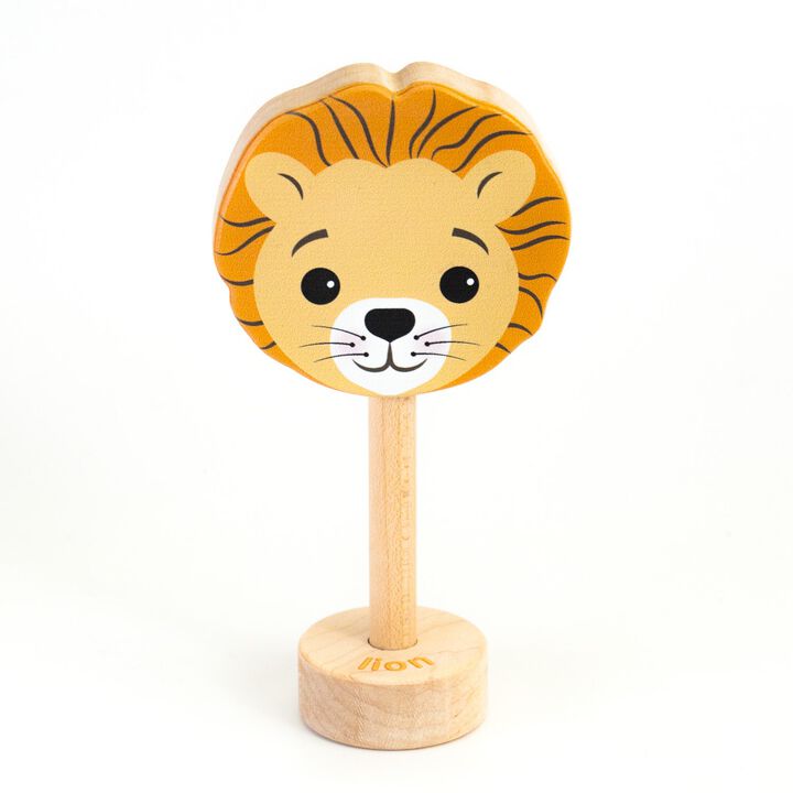 Grasp & Giggle Lion Rattle