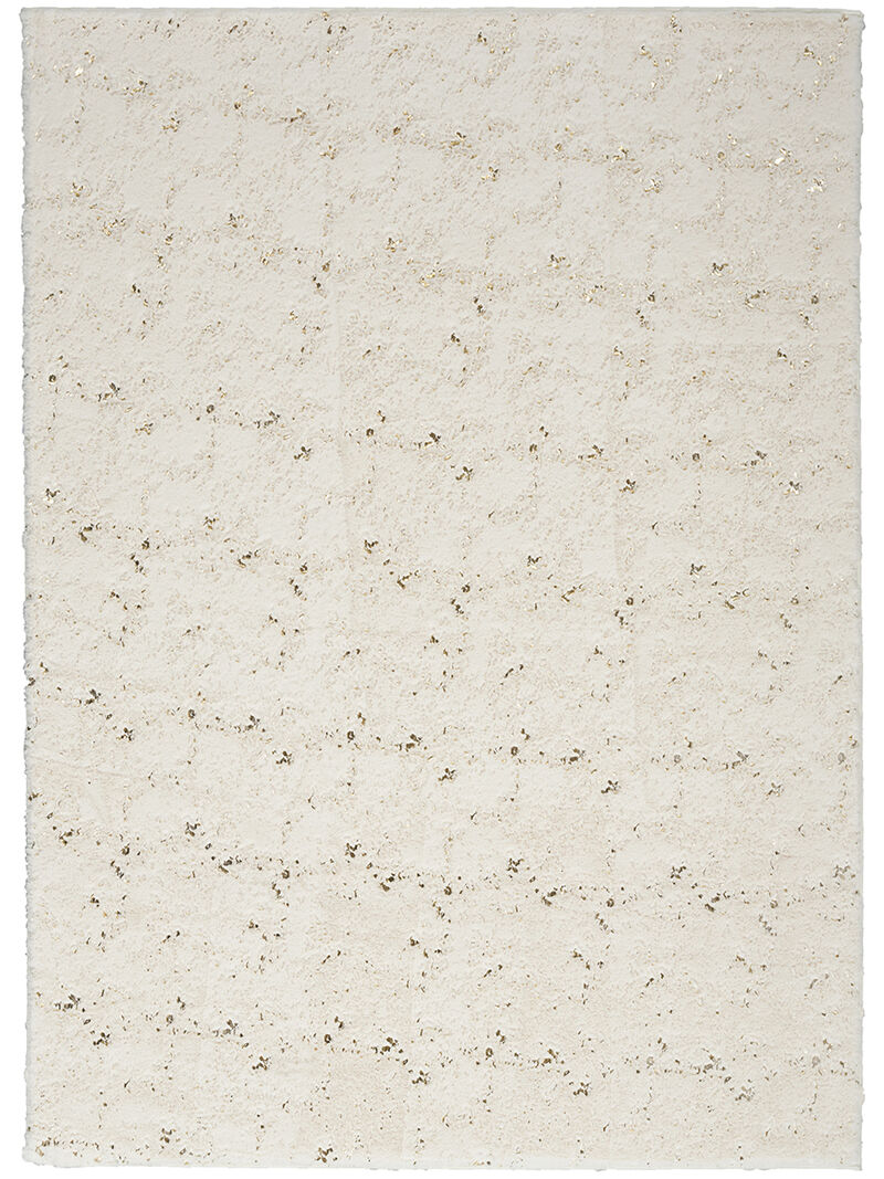 Cozy Shimmer CSH01 Ivory/Gold 7'9" x 9'9" Rug