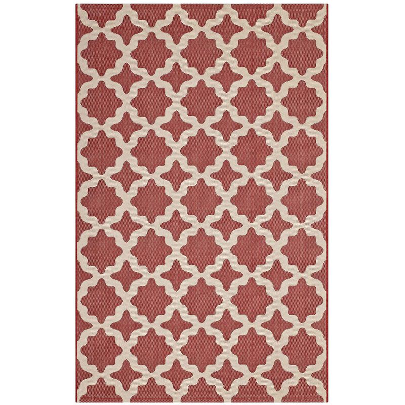 Cerelia Moroccan Trellis 9x12 Indoor and Outdoor Area Rug image number 1