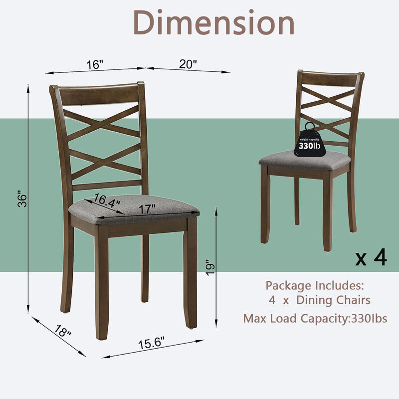 TATEUS Dining Chair Set image number 9