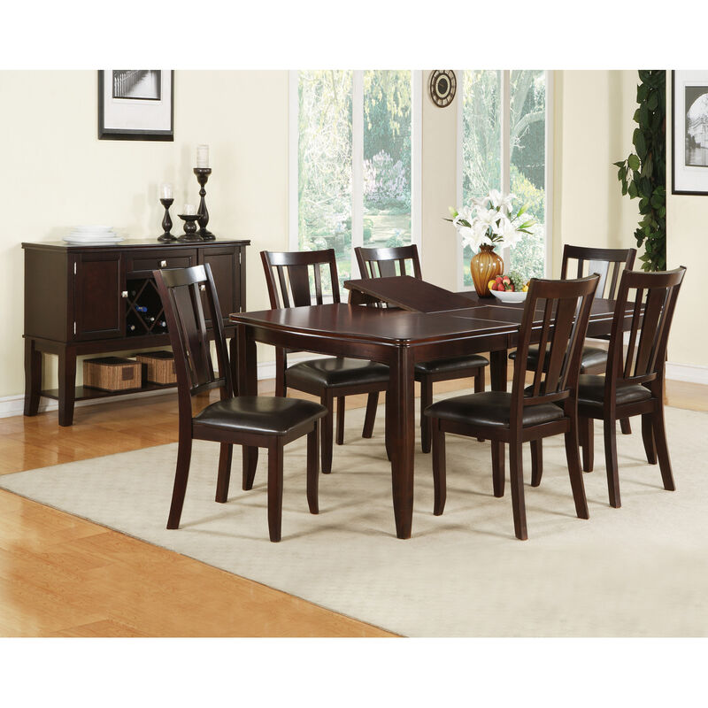 Streamdale Charlton Slat Back Dining Side Chairs In Espresso, Set Of 2 image number 4