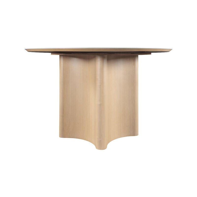 Meridian Furniture Corvina Natural Oak Veneer Dining Table