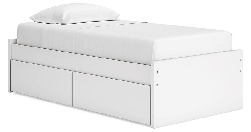 Onita Platform Bed with 1 Side Storage and Headboard image number 1