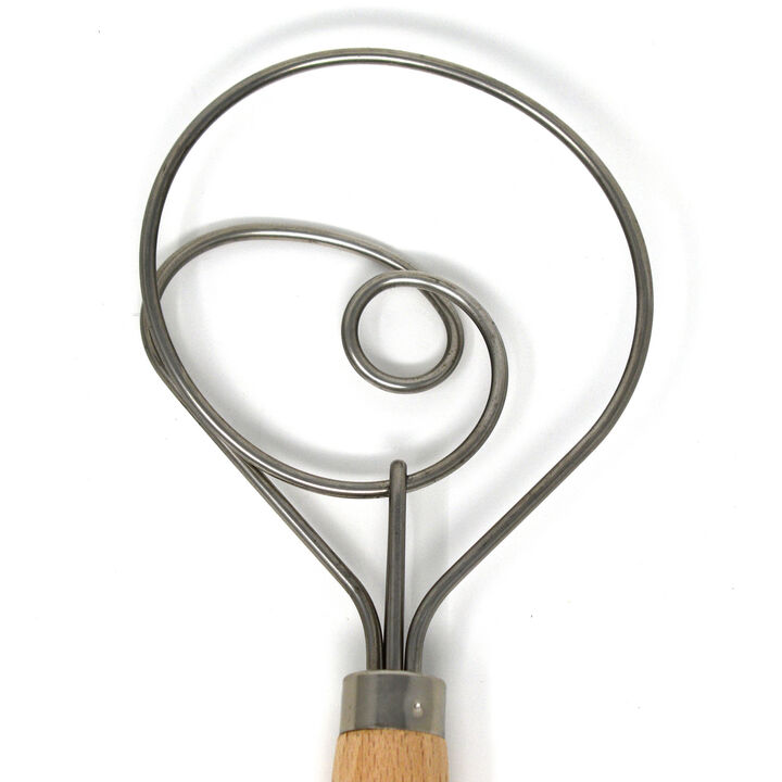 Norpro Scandinavian Dough Whisk, 12-Inch