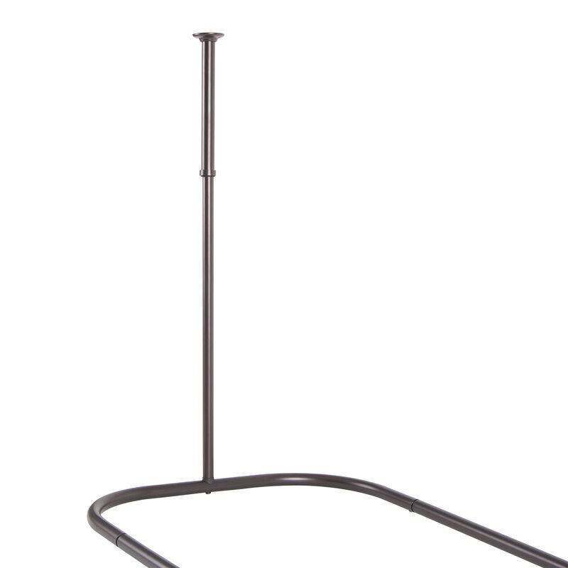 Rustproof Aluminum Hoop Shower Rod image number 6