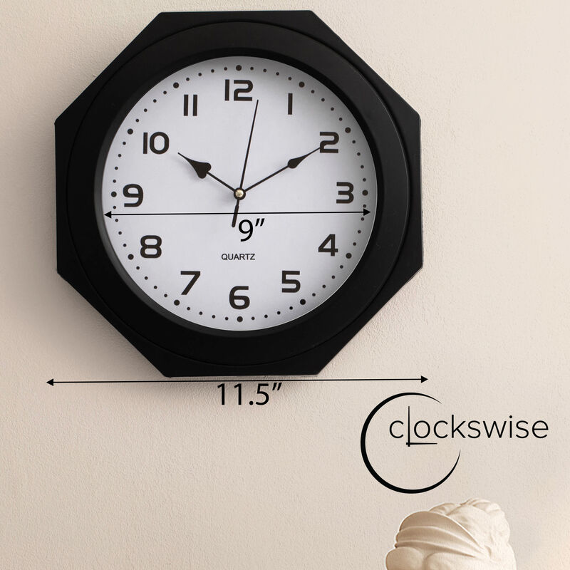 Clockswise 12-inch Non-Ticking