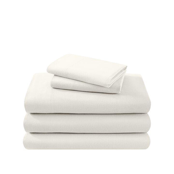 Soft & Cozy 100% Cotton Flannel Sheet Set