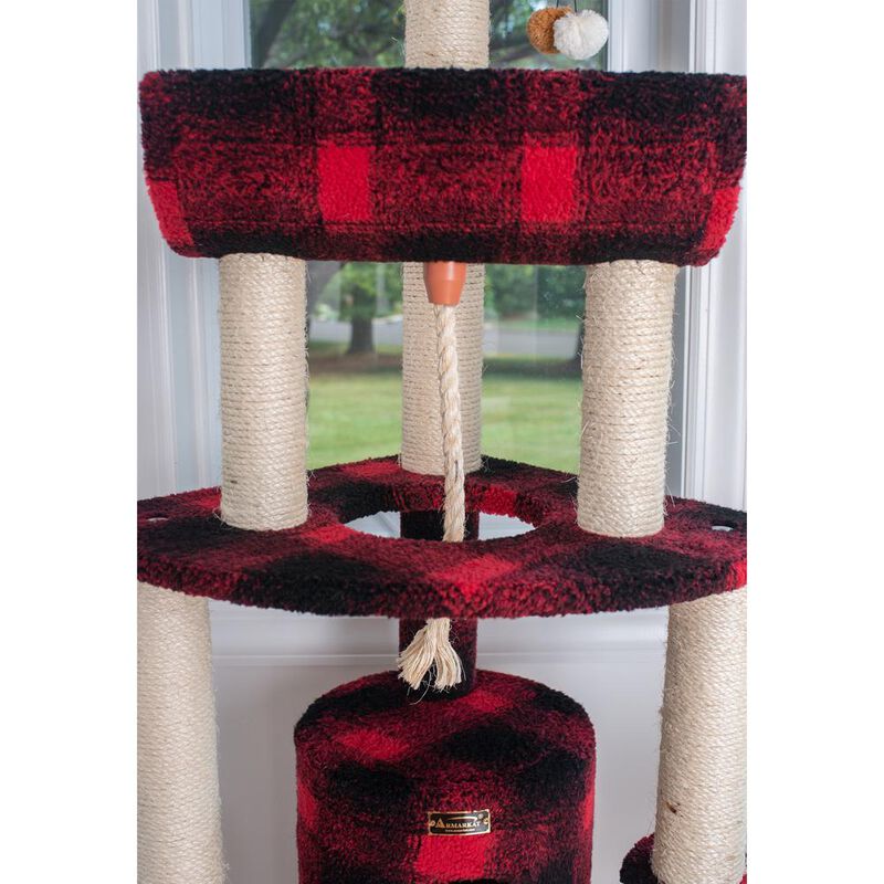 Armarkat Classic Real Wood Cat Tree Four Levels