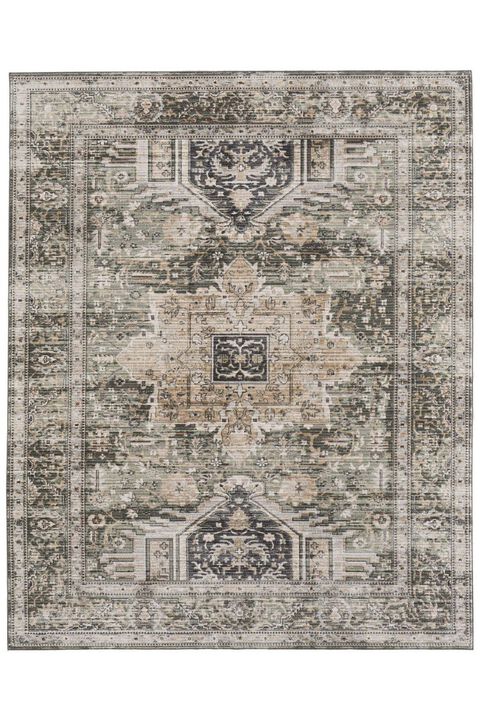 Augustine 39TVF Green/Black 9' x 12' Rug
