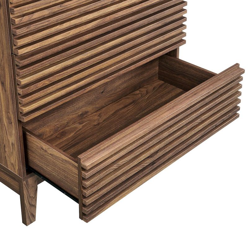 Render Large 3-Drawer Nightstand image number 5