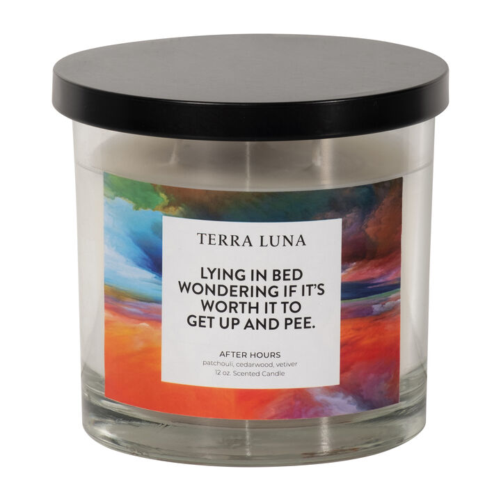 Lying In Bed Lidded Candle