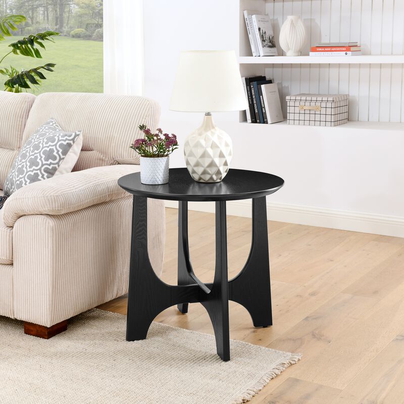 Zuspvo Round End Table image number 2
