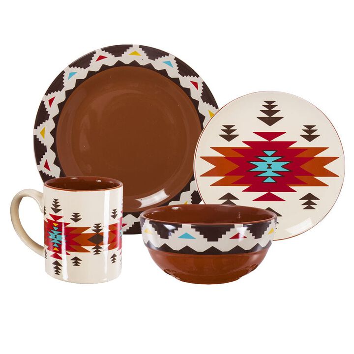Del Sol 16-Piece Dinnerware Set