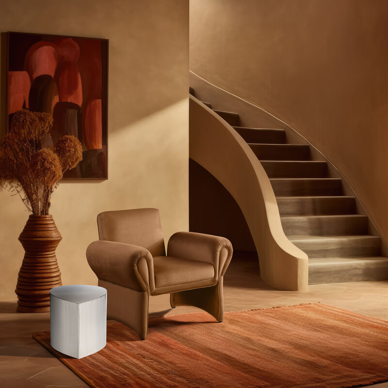 Meridian Furniture Petal Silver Coffee Table image number 1