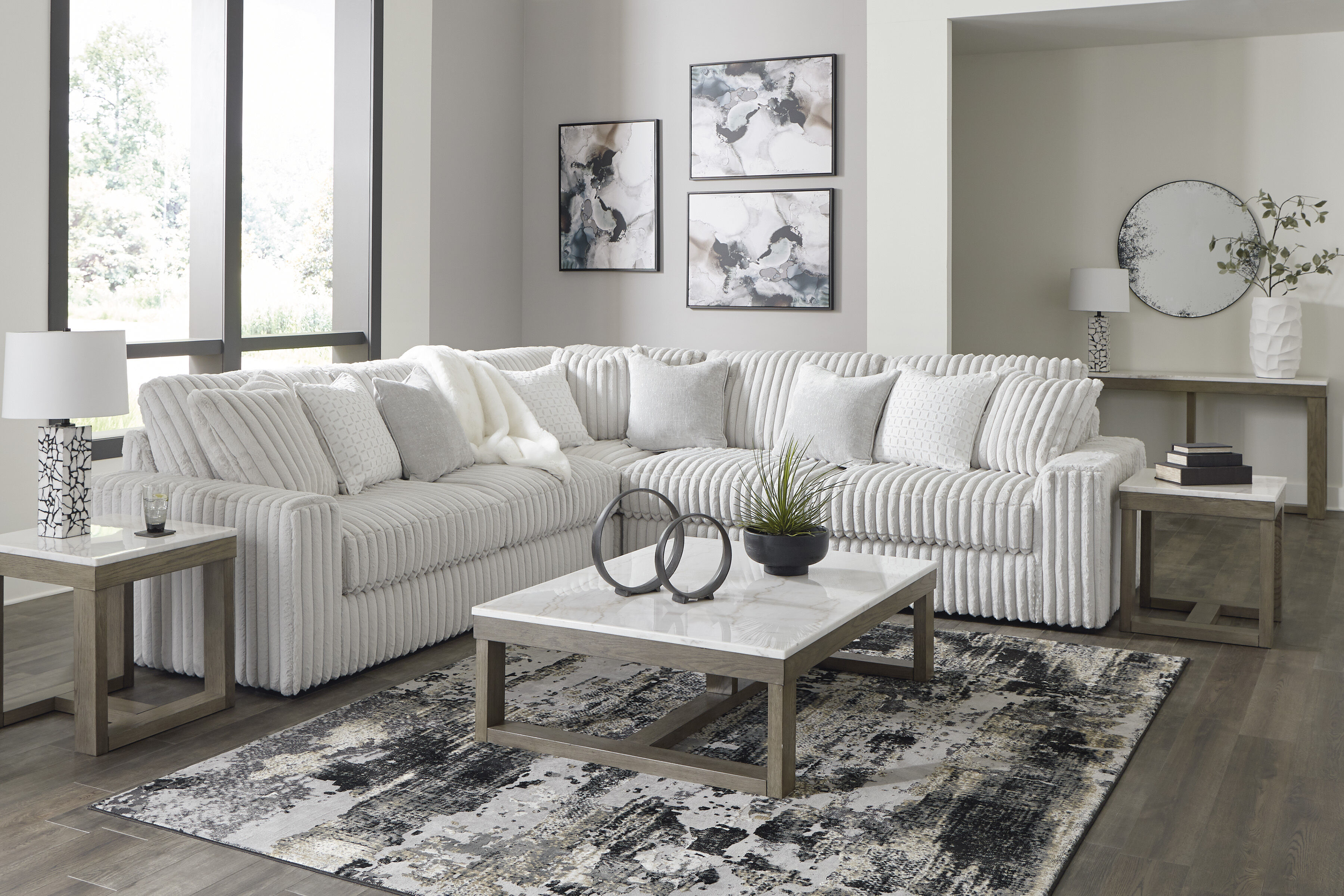 Stupendous 3-Piece Sectional | Mathis Home