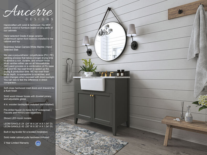 Adeline 36 in. Bath Vanity Set image number 2
