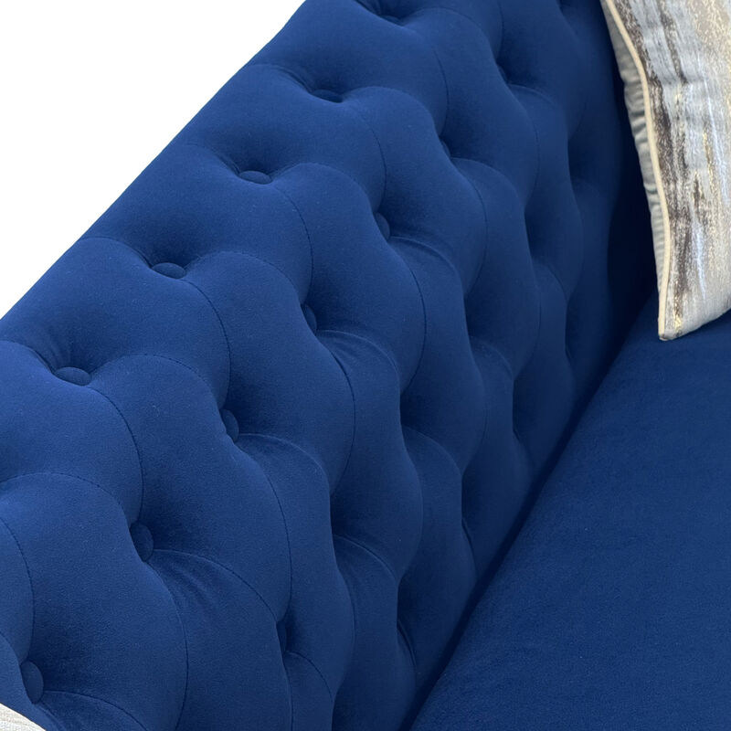 Kalsor Velvet Sofa image number 6