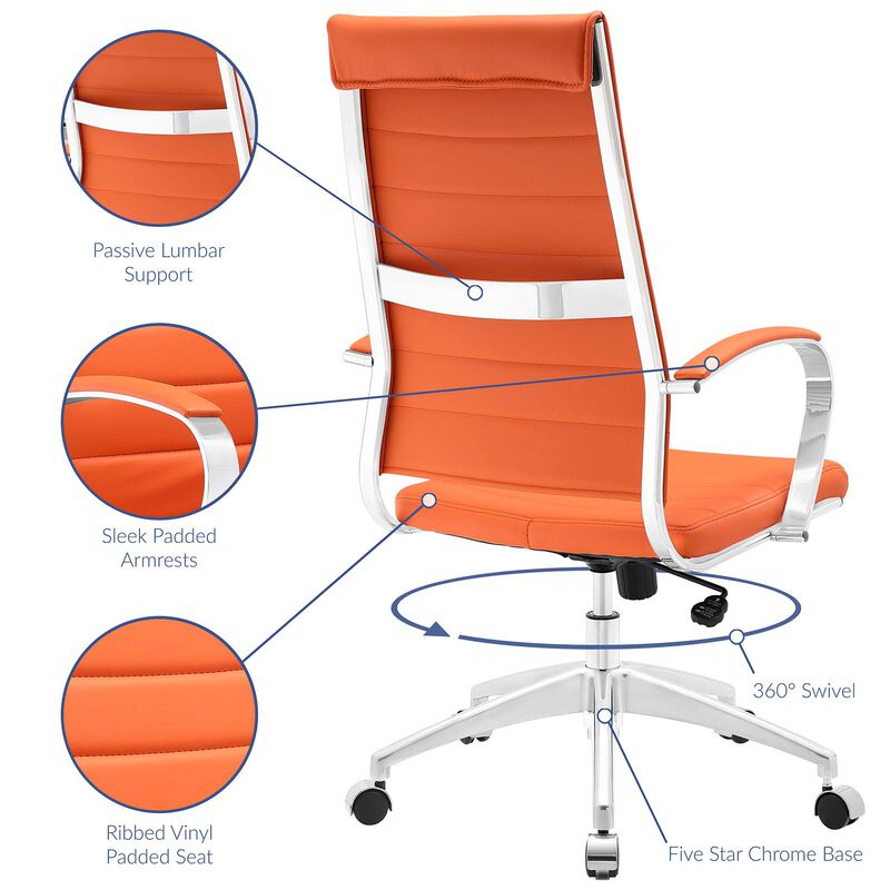 Modway Furniture - Jive Highback Office Chair image number 4