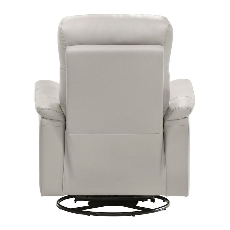 Lexicon Bristow Leather Swivel Glider Reclining Chair