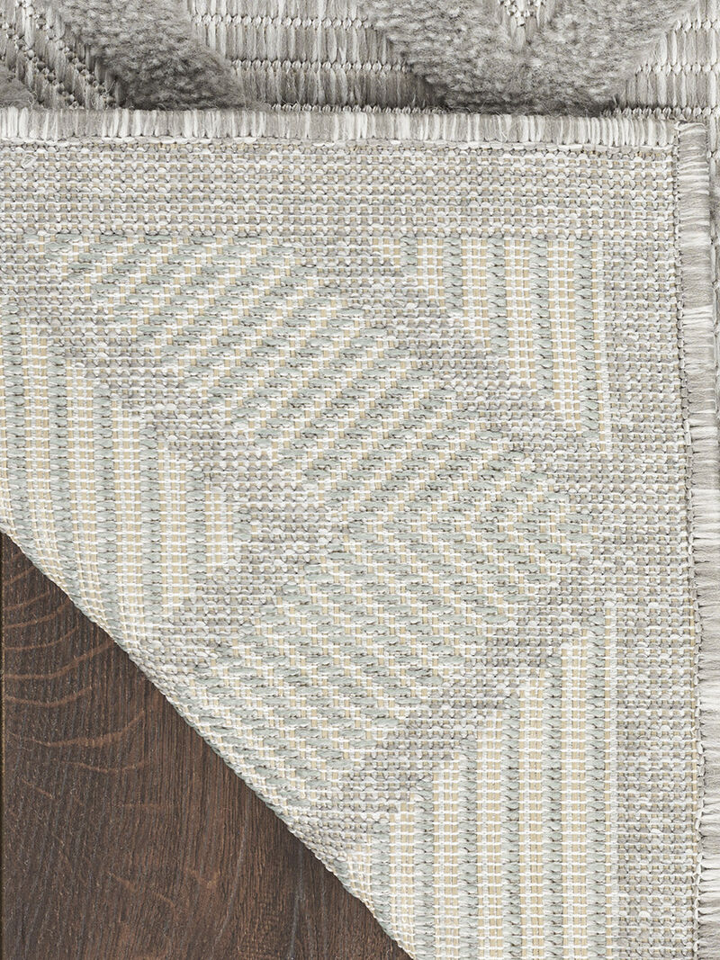Versatile NRV01 Silver/Gray 6' x 9' Rug