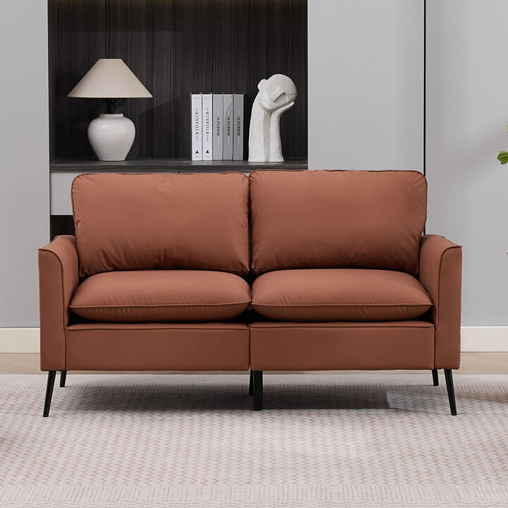 GOODSILO Comfortable Upholstered Single Sofa Armchair Leisure Accent Seating