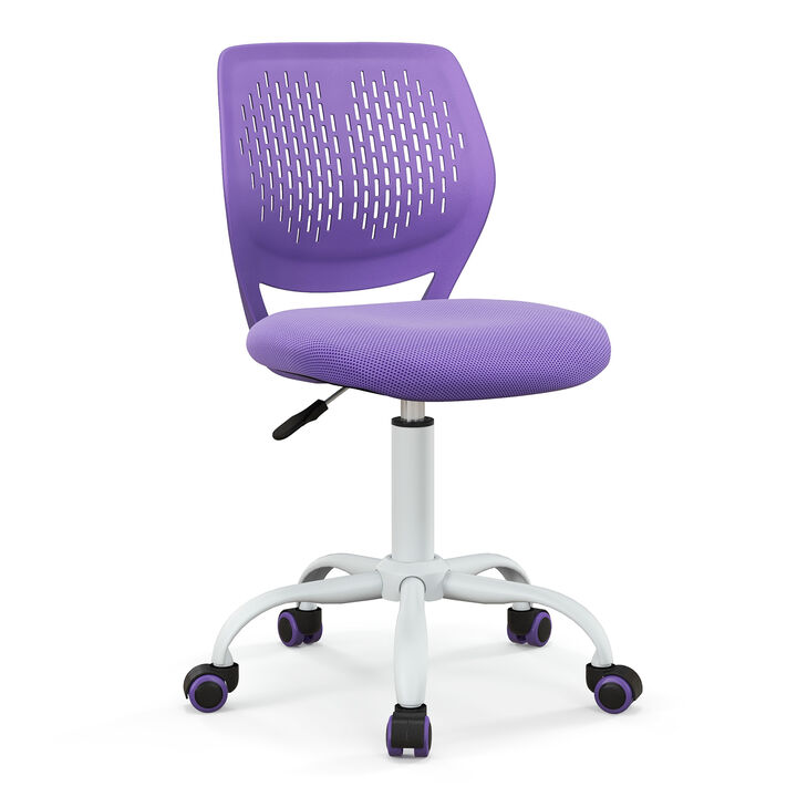 Kids Ergonomic Study Chair with Supportive Backrest and Height Adjustment