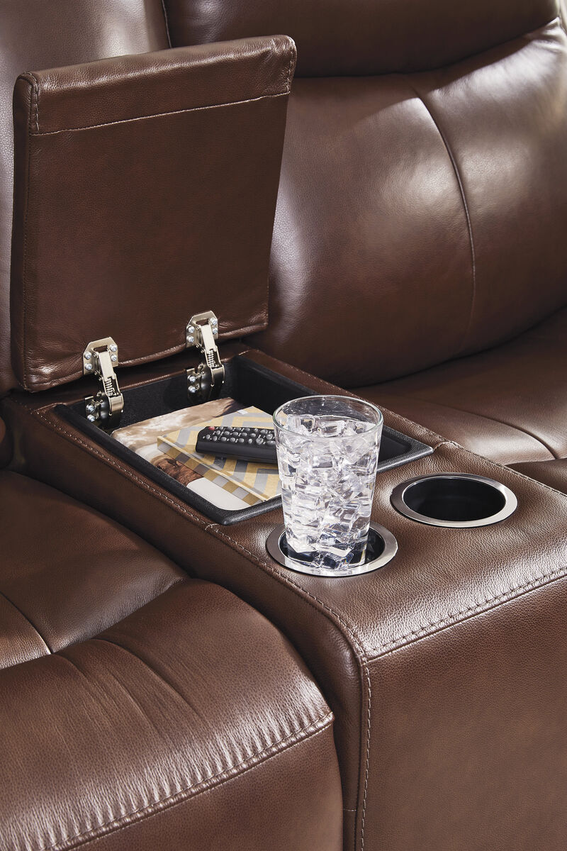 Momentum Moves Power Reclining Loveseat with Console image number 2