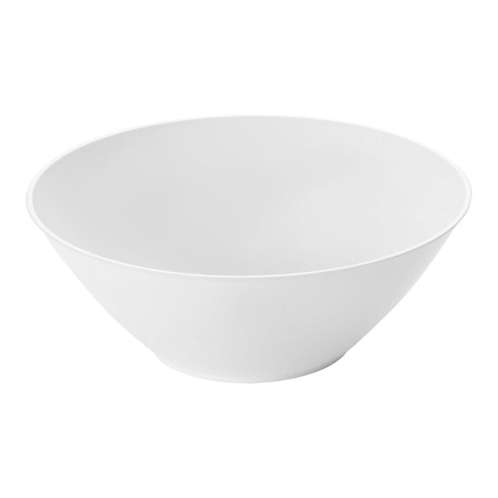 6 oz. Solid White Organic Round Plastic Dessert Bowls (120 Bowls)