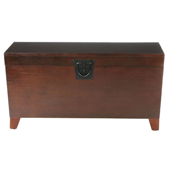Contemporary Lift-Top Coffee Table with Hidden Storage Trunk and Modern Design