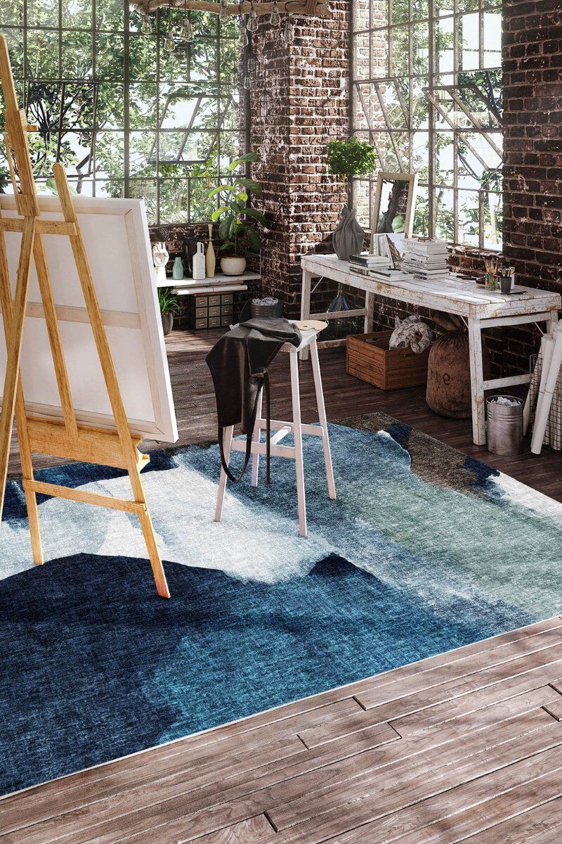Boca BO7 Denim 5' x 7'6" Rug image number 1