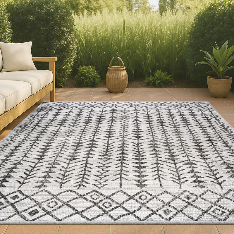 Tokay Bohemian Geometric Indoor/Outdoor Area Rug