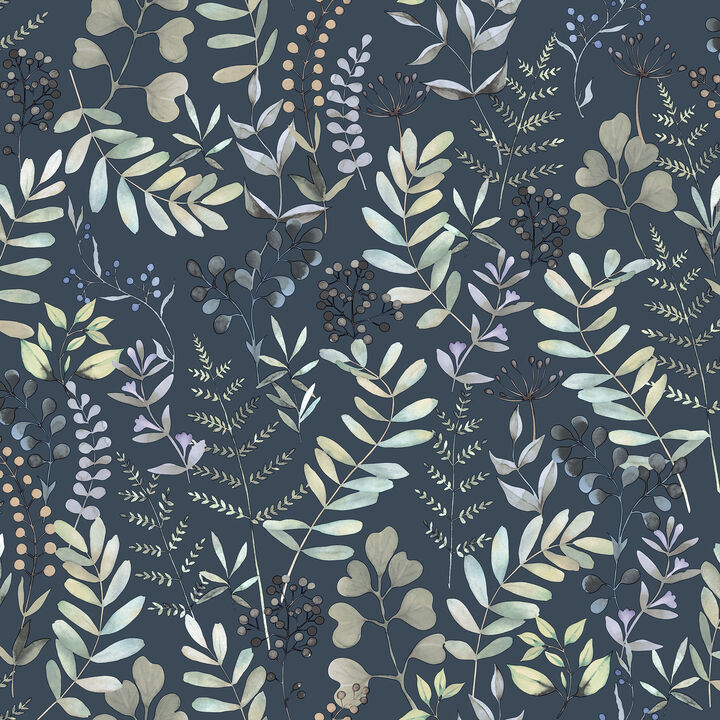 Olivia Botanical Wallpaper