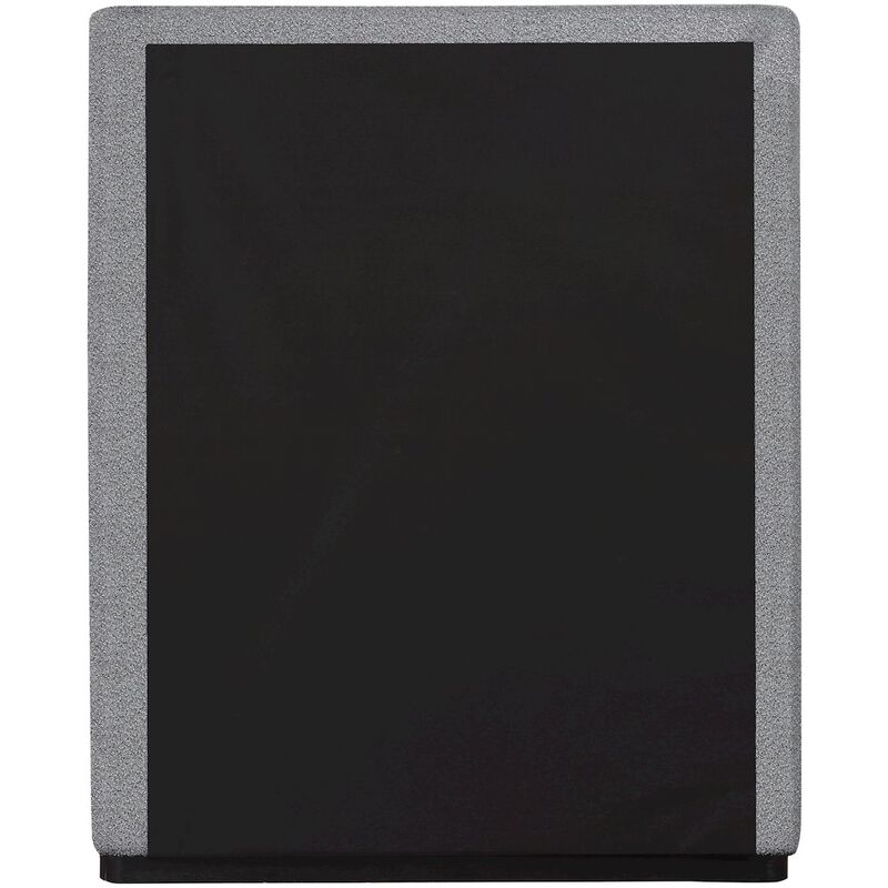 Meridian Furniture Oliver Grey Boucle Fabric Twin Bed