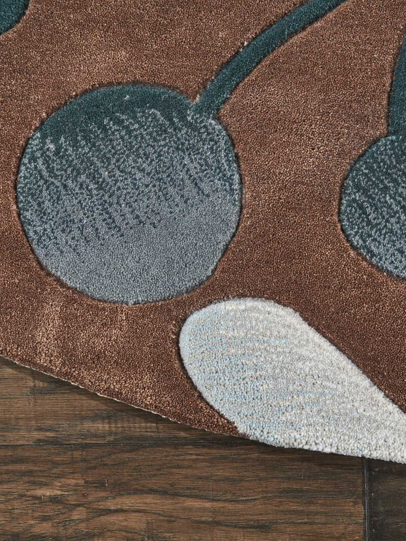 Contour CON02 Mocha 8' x Round Rug