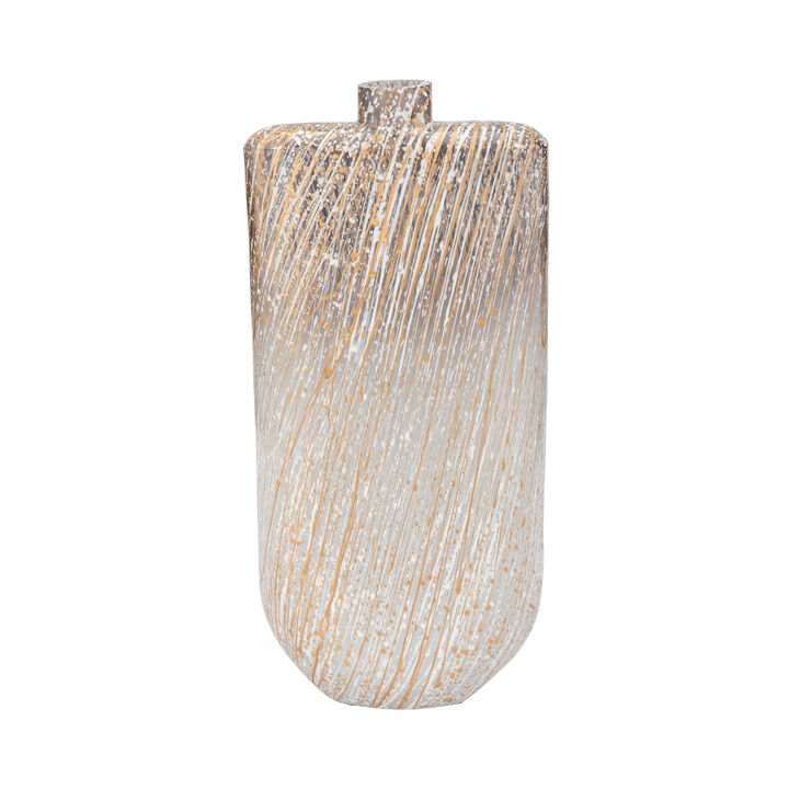 Stonewood Ivory Glass Vase