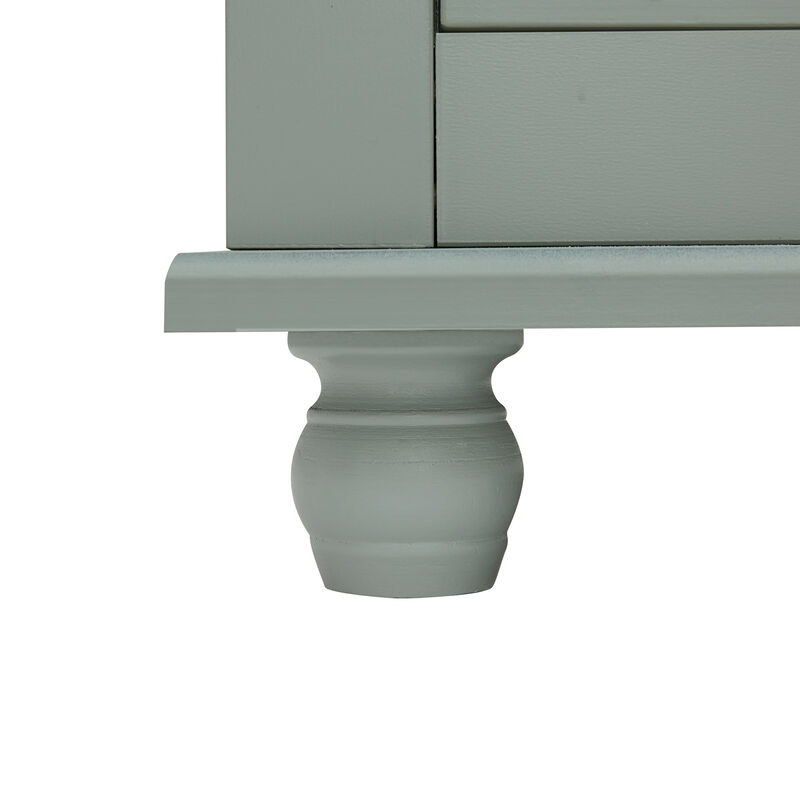 Merax Storage Cabinet with Two Drawers for Bathroom