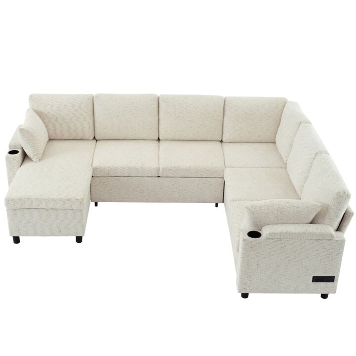 Zornug  Convertible L-Shaped Sectional Sofa Bed