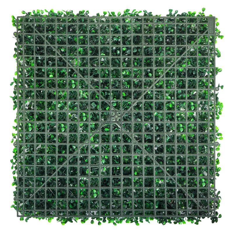 12PCS Artificial Boxwood Panels, Faux Hedge Wall Panels for Indoor Outdoor Decor image number 2