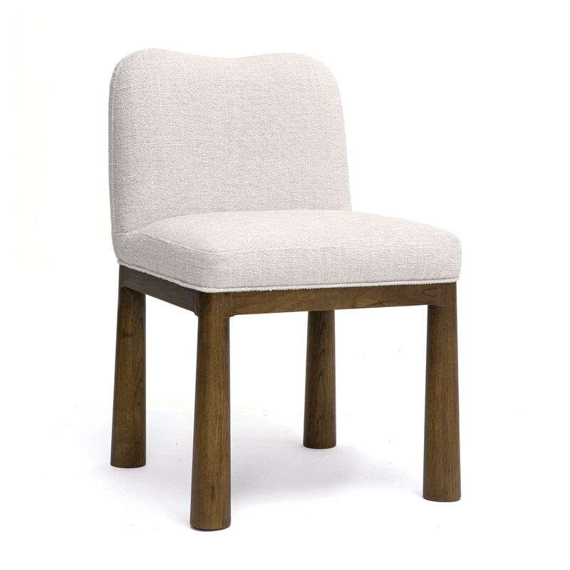 Tiara Performance Basketweave Fabric Dining Chair image number 0