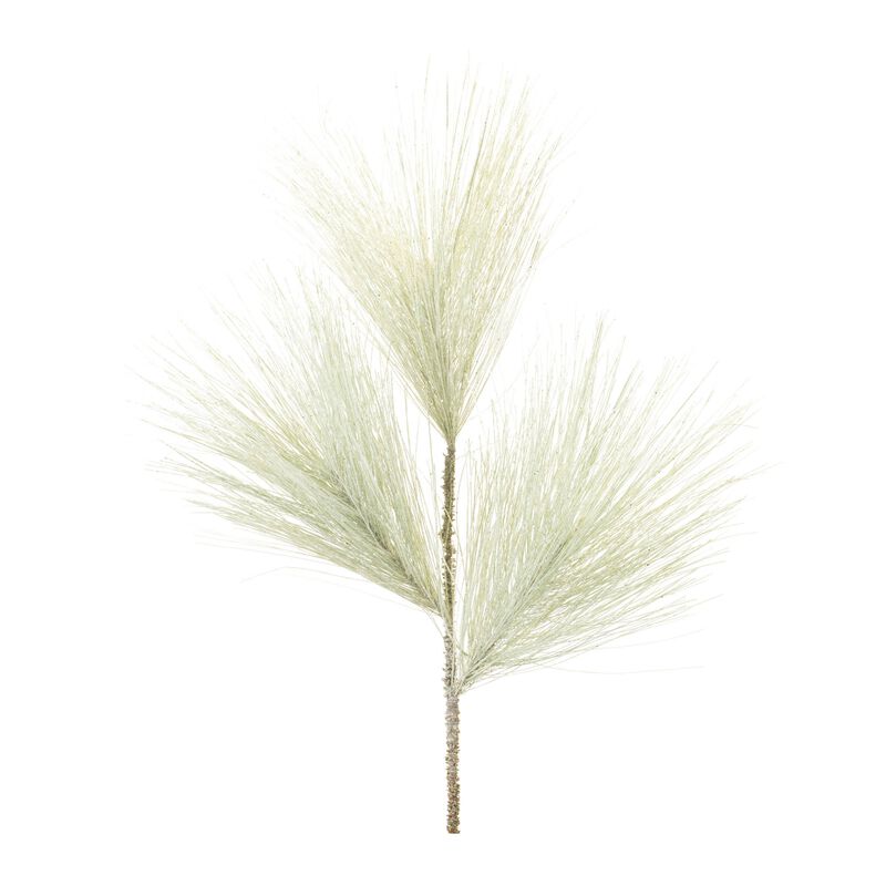 Set of 6 Long Needle Pine Sprays for Holiday Wreaths, Garlands, or Floral Displays