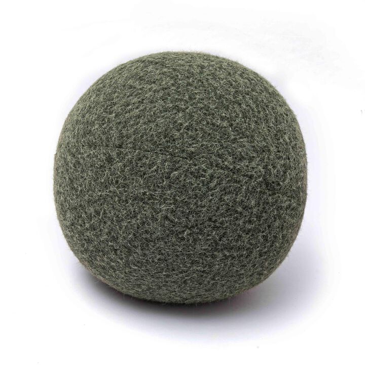 Boba Rose-Tan Long Mohair 14" Pillow